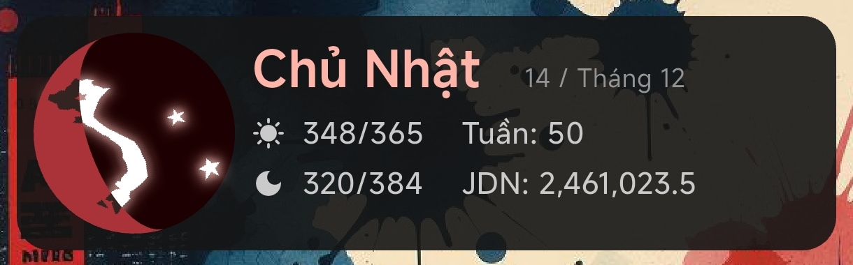 Trăng lưỡi liềm cuối tháng âm lịch